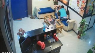 Office guy sucks colleagues milky boobs holiday